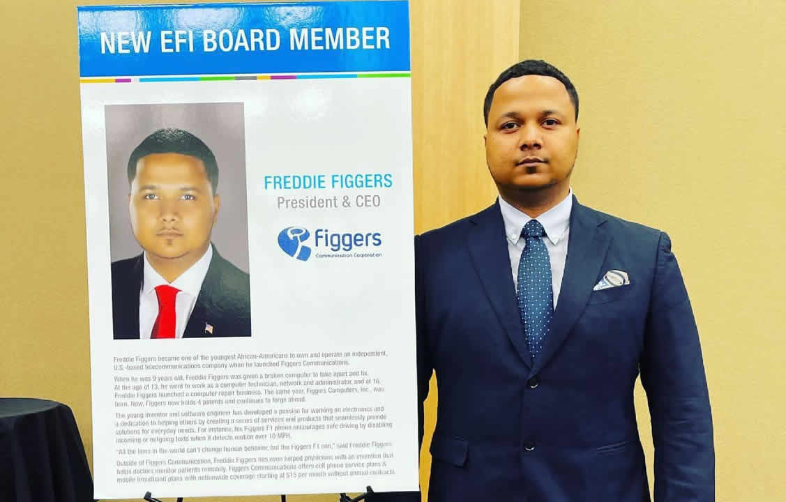 Figgers communication CEO Freddie Figgers joins Enterprise Florida Board of Directors